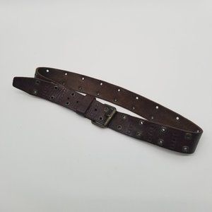 Vintage | Brown Leather Belt